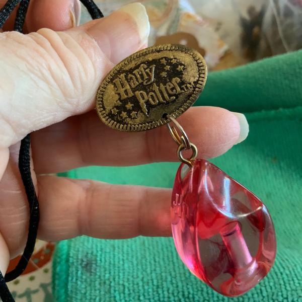Photo of Vintage harry potter necklace /clip