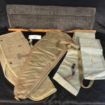 Lot of Vintage US Military Bareel Carrying Bags 