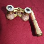 Mother of pearl vintage opera glasses