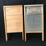 Lot 15: Two Vintage/Antique Washboards