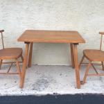 Lot 271: Vintage Children’s Table and Chairs