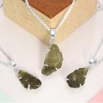 Moldavite Stone With Sterling silver Jewelry At Wholesale Price 