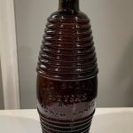 Vintage Old Sachem Bitters Wigwam Tonic Amber Glass Bottle: Approx 10" tall