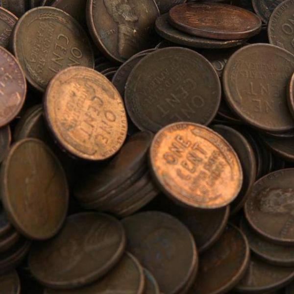 Photo of 3147 Wheat pennies