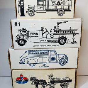 Photo of Lot 473: Ertl Collectibles: Amoco, Pennzoil, Ahrens-Fox Fire Truck