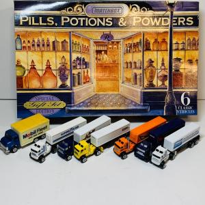 Photo of Lot 474: Pills Potions & Powders  Matchbox Collection &  Road Champs Trucks
