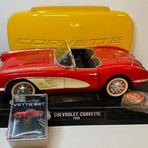 Photo of Lot 466 Corvette Collection: License Plate Cover, Card and More