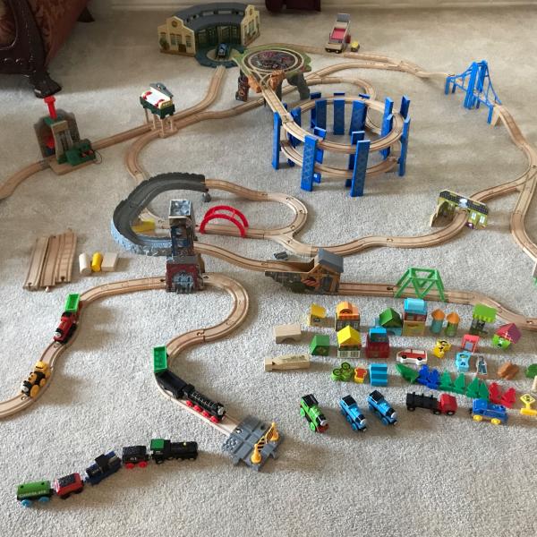 Photo of Thomas the Train wooden set