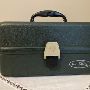 Photo of Sears tackle box 2 tier fold out
