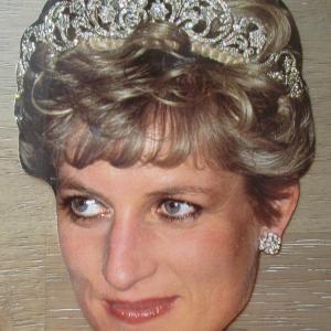 Photo of Lady Diana Face Postcard
