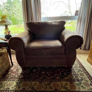 Photo of  Very comfortable Armchair and Ottoman