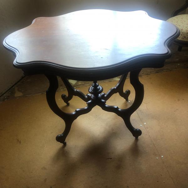 Photo of Victorian Eastlake /Chippendale  Parlor Table circa 1840-1920