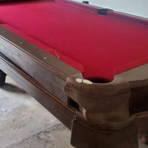 Photo of Pool table. Transmission. Washer and Dryer. More