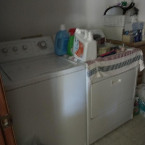 Photo of Whirlpool Washer and Dryer
