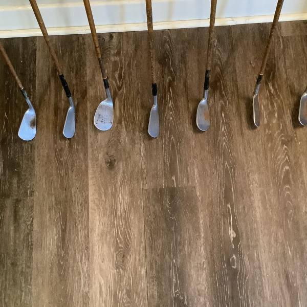 Photo of Antique golf clubs