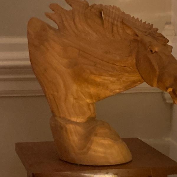 Photo of Wooden Horse Head