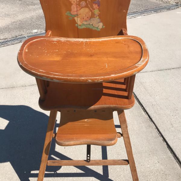 Photo of Vintage high chair 