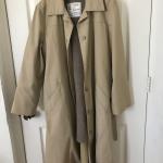 Ladies vintage stylish London Fog trench coat j