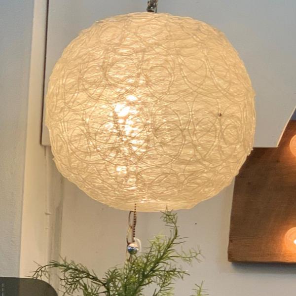 Photo of Mid century White spaghetti lamp