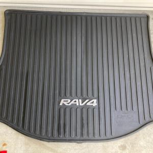 Photo of Cargo mat Rav4 (dark areas are still wet from washing/cleaning)