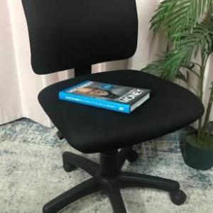Photo of Black Office Chair with a wide seat