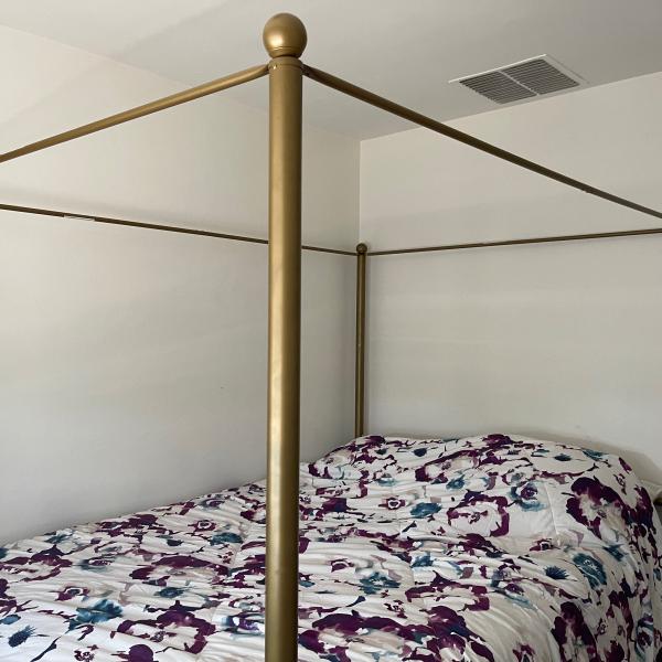 Photo of Queen Canopy Bed Frame