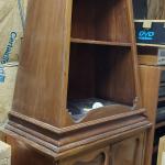 Antique Hutch -- 2 pieces with stand FREE to good home