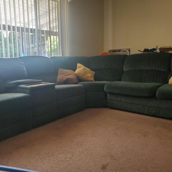 Photo of Sectional Recliner couch