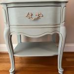 Classic Serenity Blue End Table