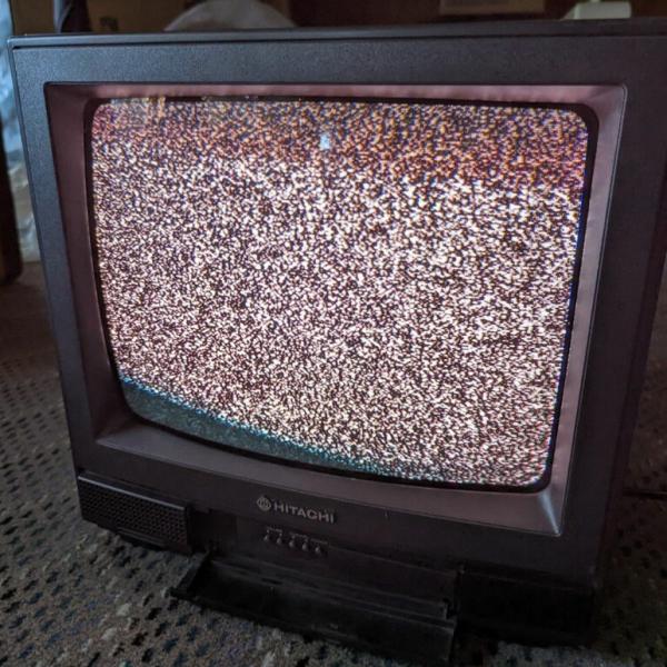 Photo of Vintage Hitachi 13” Model CT 1394W television in great condition!