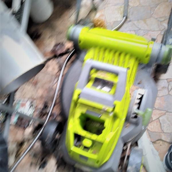 Photo of Battery operated lawn mower