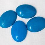 Blue Jade Cabochon Gemstones