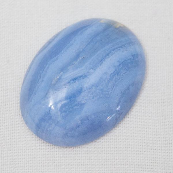 Photo of Blue Lace Agate Cabochon Gemstone