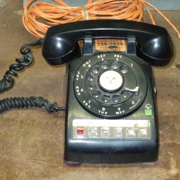 Photo of Western Electric rotary phone