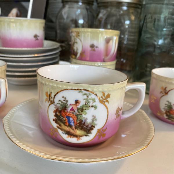 Photo of Vintage porcelain cup and saucer 