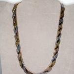 SS tri-color Cleopatra Necklace