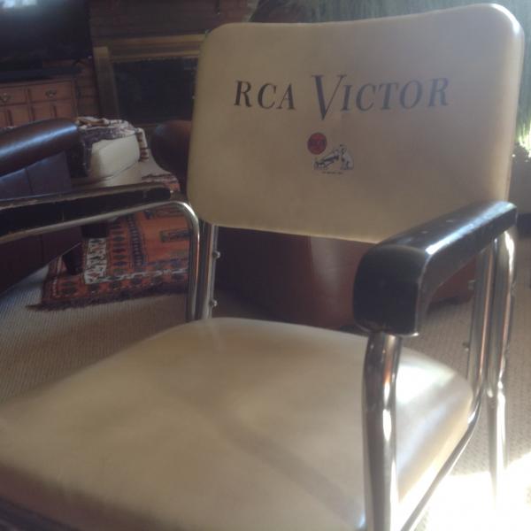 Photo of Mid century modern, retro, rare, unusual RCA chair.