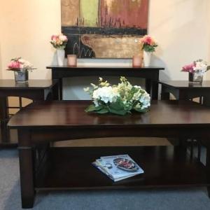 Photo of Coffee Table and two matching End Tables