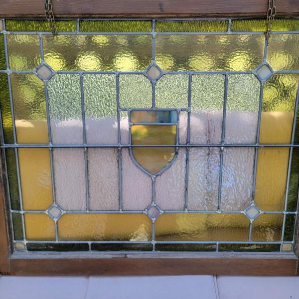 Photo of Vintage Stained Glass Window