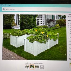 Photo of Stunning Vita White Above Ground garden planter and composter