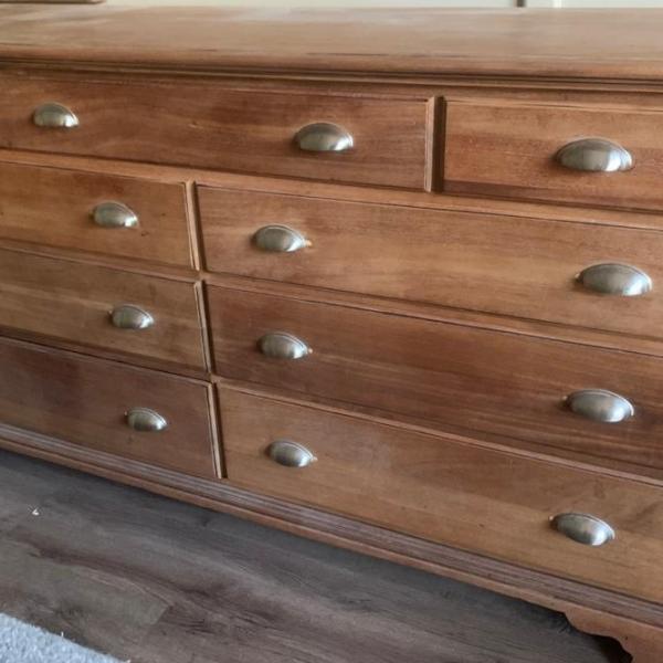 Photo of 9 Drawer solid wood dresser
