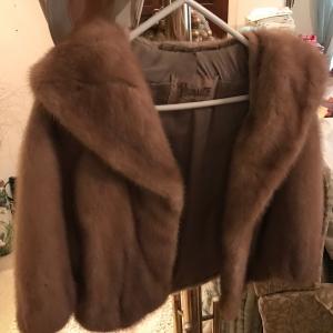 Photo of Vintage Mink Stole/Cape + separate Collar