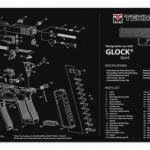 TEKMAT ARMORERS BENCH MAT 11"x17" GLOCK GEN5 BLACK