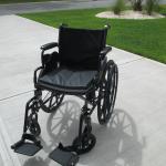Barely used Wheelchair with cushion