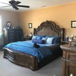Gorgeous HUGE king bed and Sleep Number mattress set