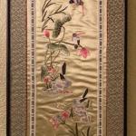 Framed Needlepoint Birds & Flowers