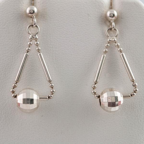 Photo of SS Triangle Swing earrings