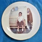 1986 " Shiner " The Saturday Evening Post 6.5" China Plate by Norman Rockwell Ko