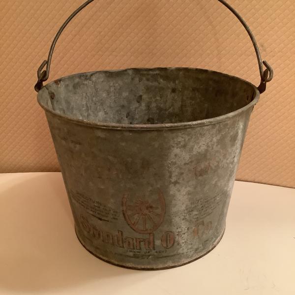 Photo of Antique Mica Axle Grease Pail