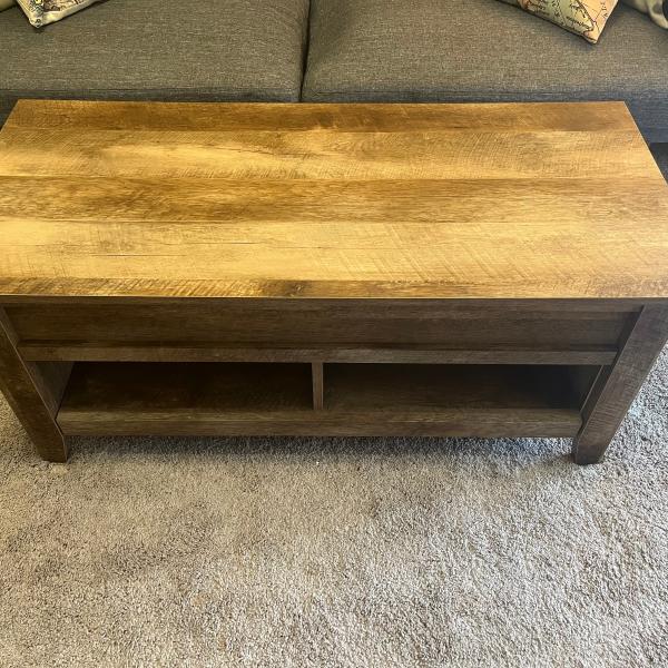 Photo of Lift top coffee table for sale!